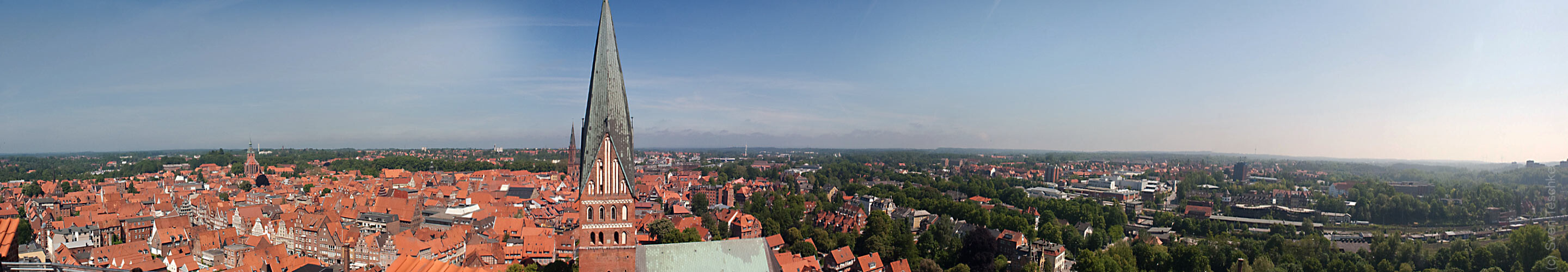 Panorama of Lüneburg