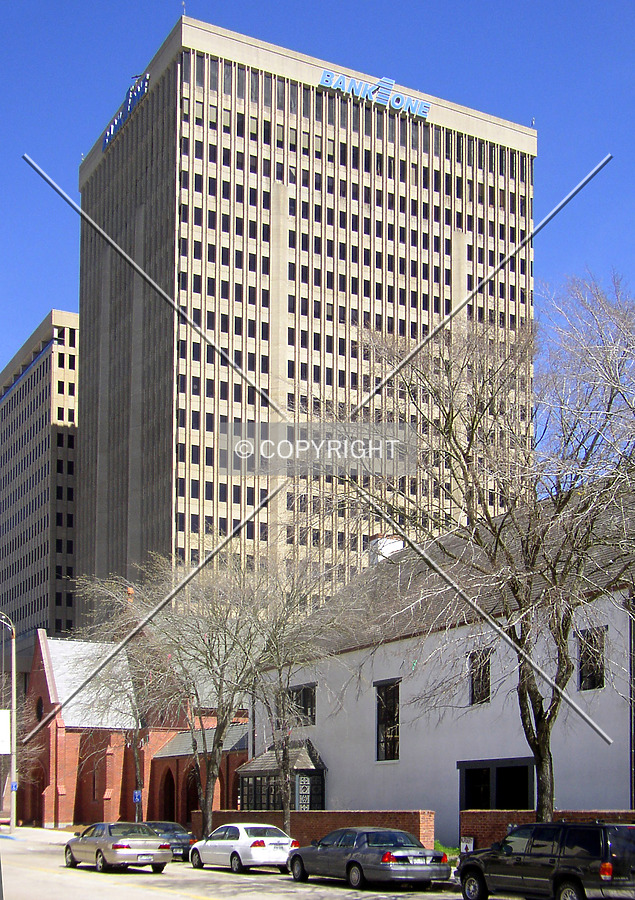 Looking northeast from 4th Street