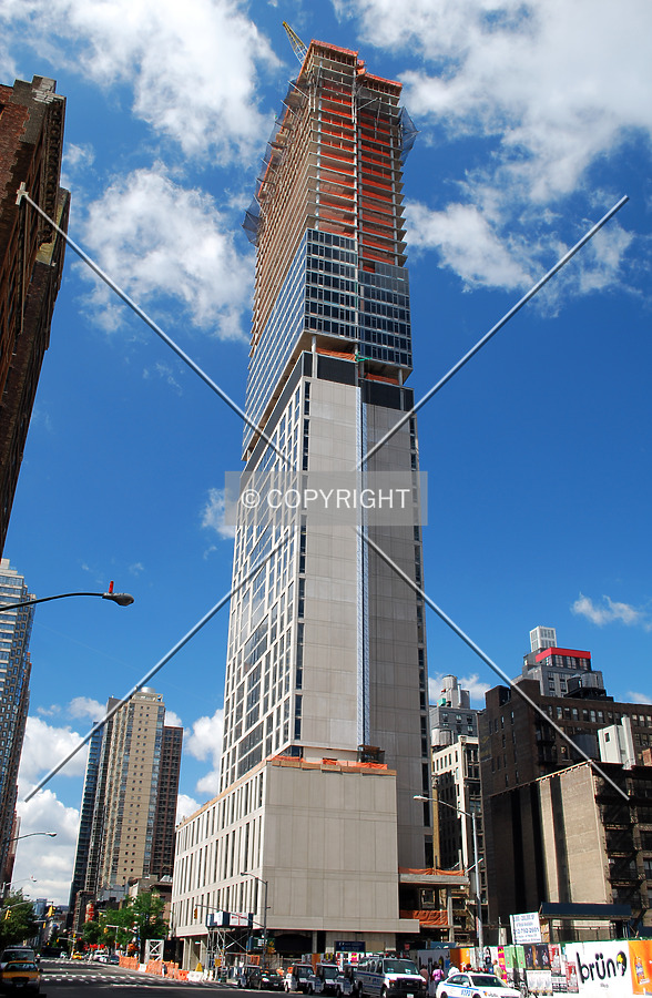 View southwest along 6th Avenue