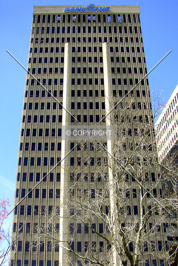 Looking up the eastern facade from 5th Street