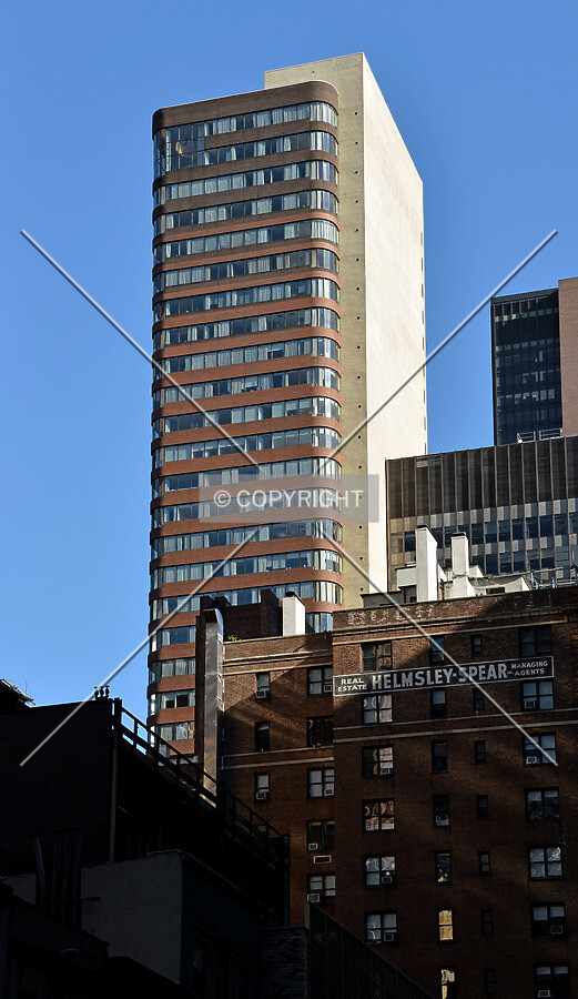View from the west on 47th Street
