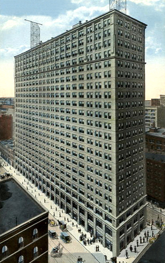 Vintage view from the northeast