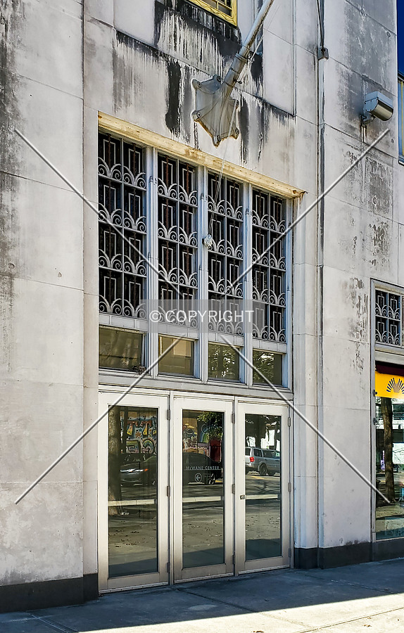 East entrance; January 18, 2021
