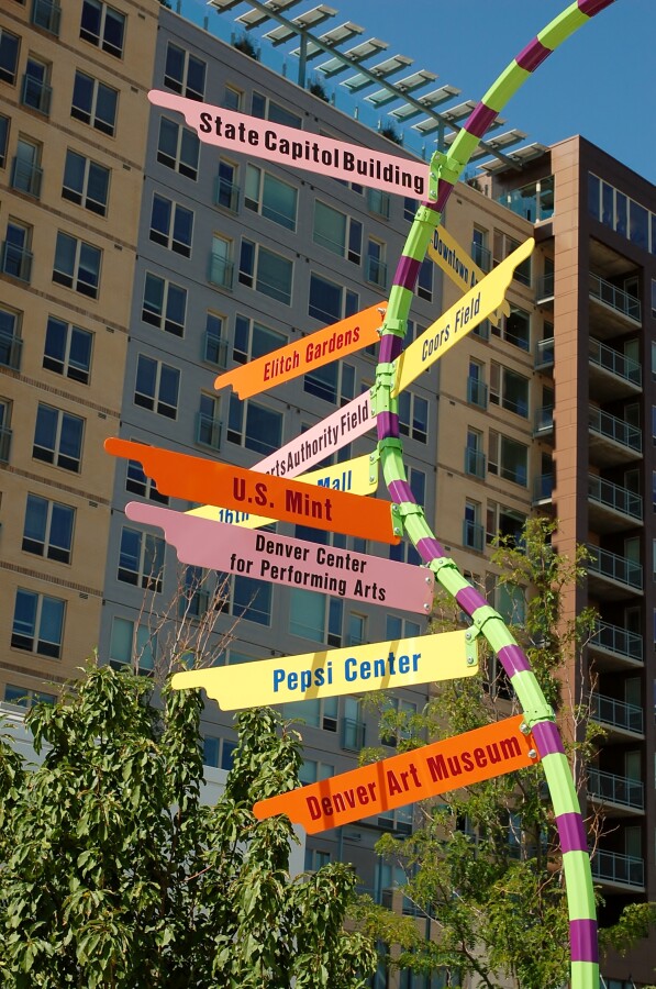 Directional signpost