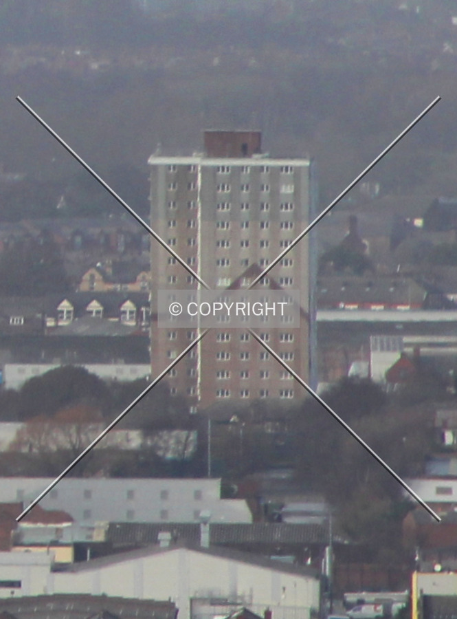 South view from Liverpool's cathedrale.