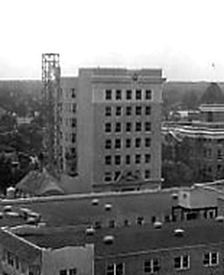 View from the northeast