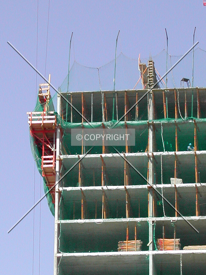 Formwork for the concrete wall
