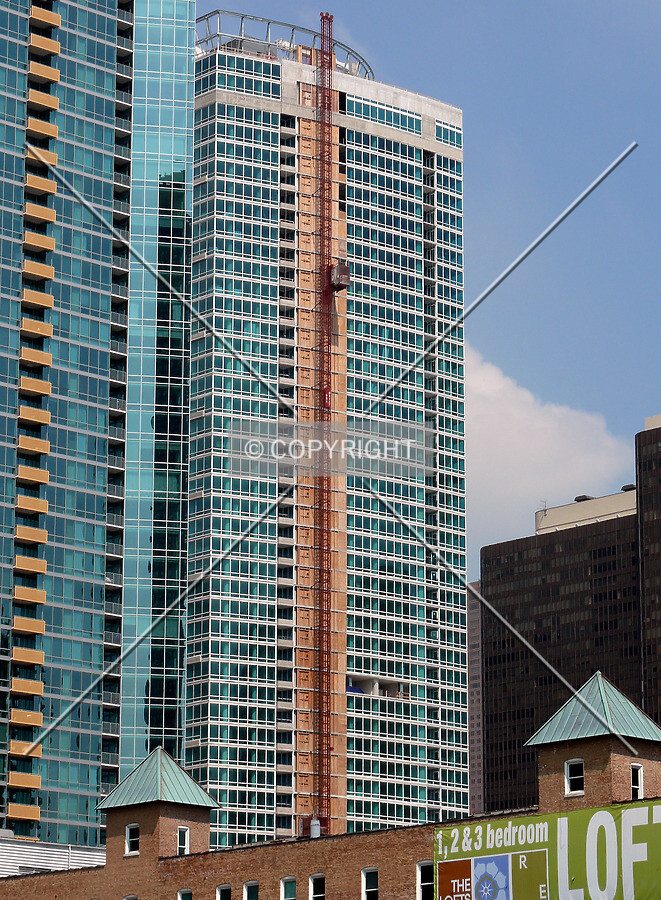 View to the northwest from Lake Shore Drive