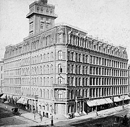 Vintage view from the southeast