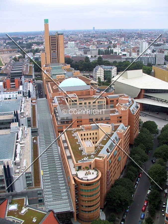 Rear view of building and complex