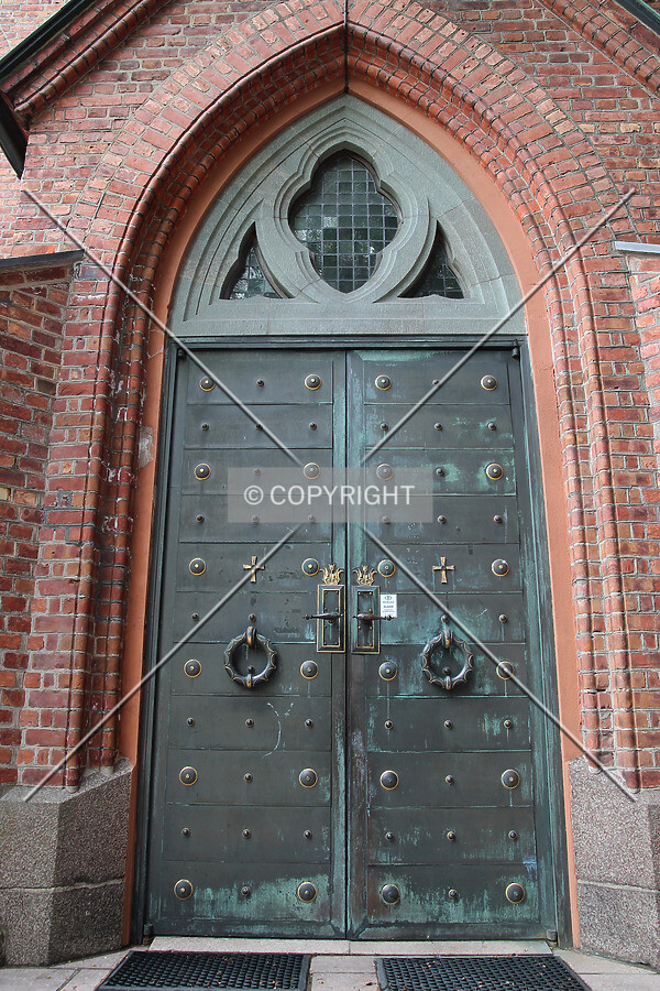 View of a side door