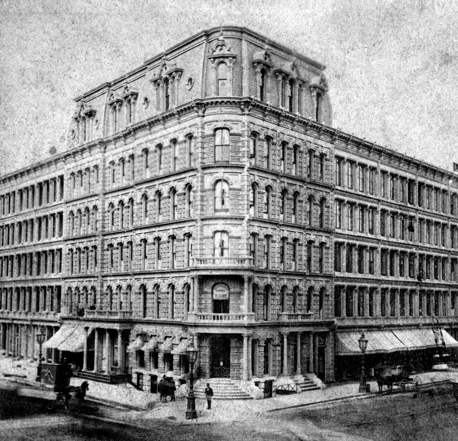 Vintage view from the southeast