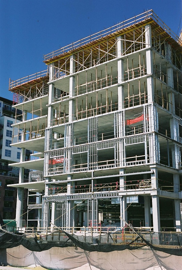 View from the southeast