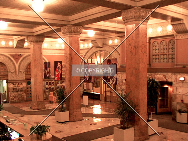 University lobby on Michigan Avenue