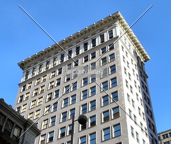 Looking up from 4th Street