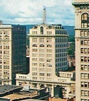 Vintage view from the northeast