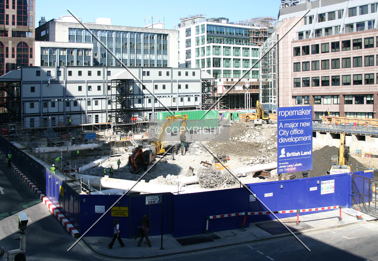 View from the CityPoint walkway