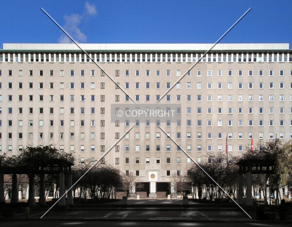 Rear elevation from 5th Street