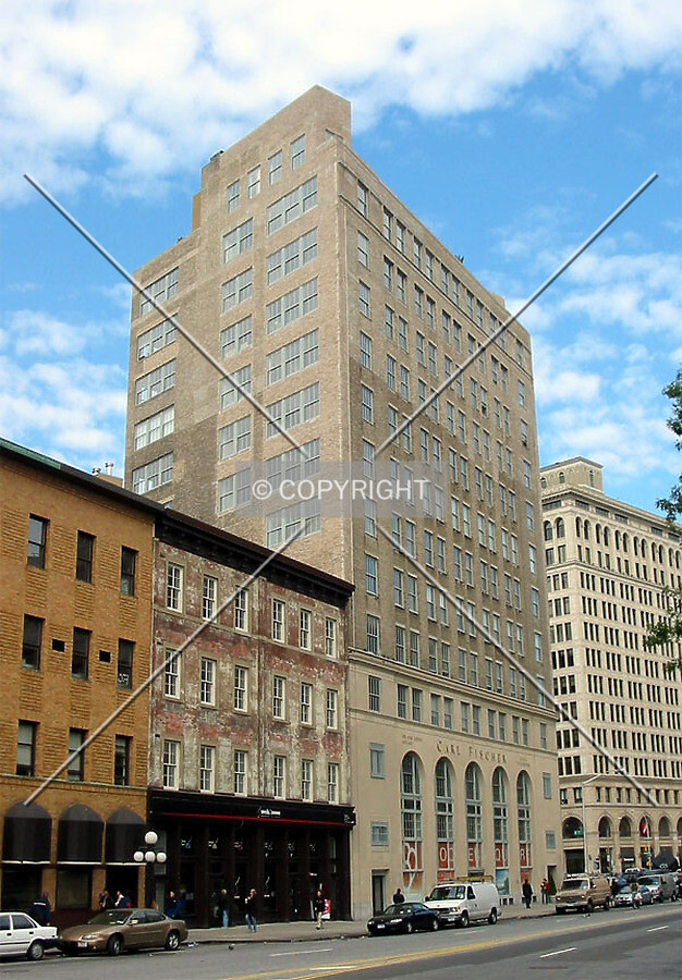 Vintage view from the southeast