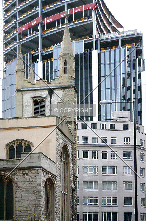 View south from St. Mary Axe