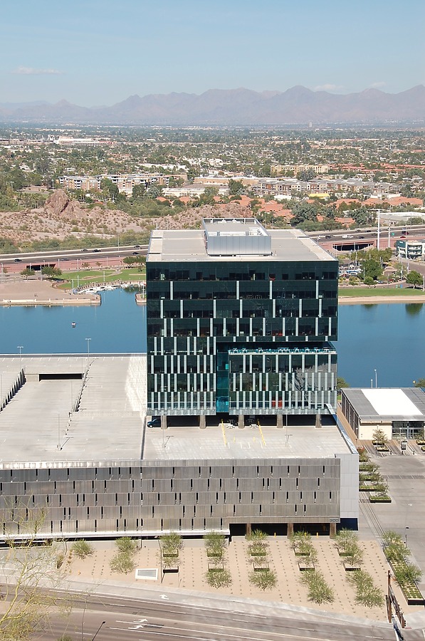 View to the north