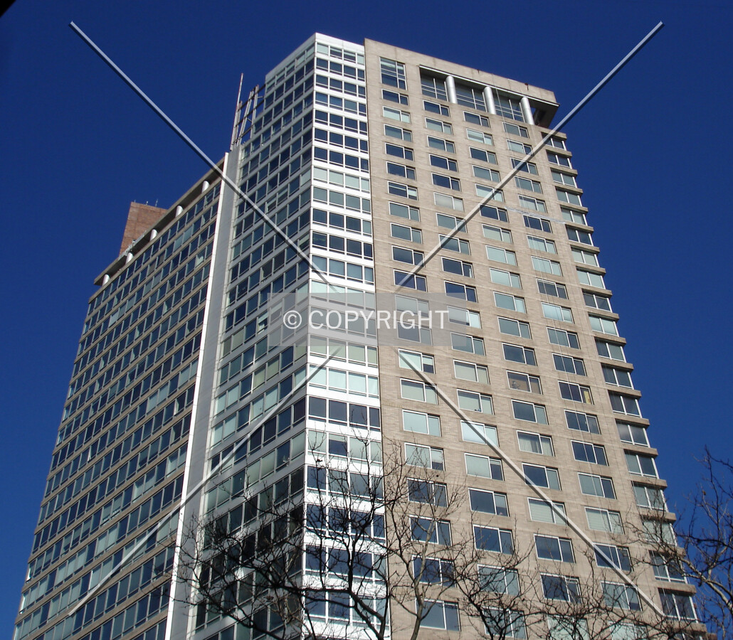 Looking up from Broadway
