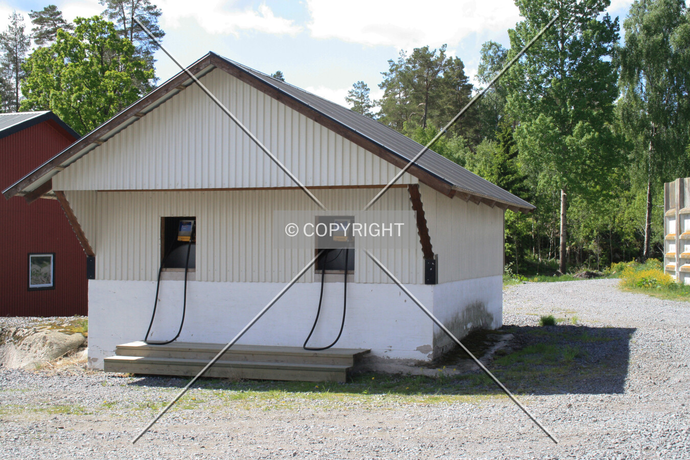 Diesel storage of a Swedish Farm