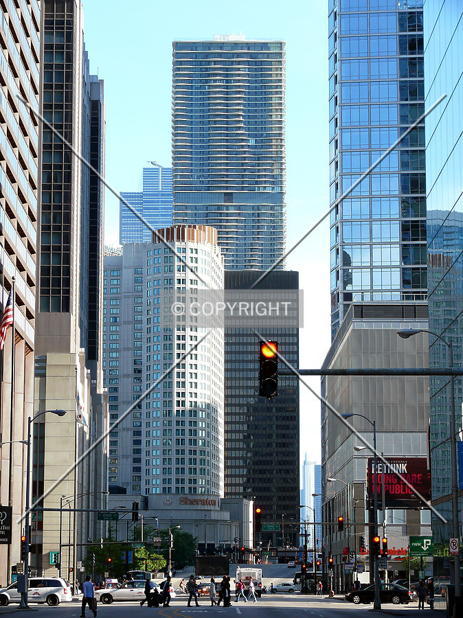 View to the south from Ontario Street