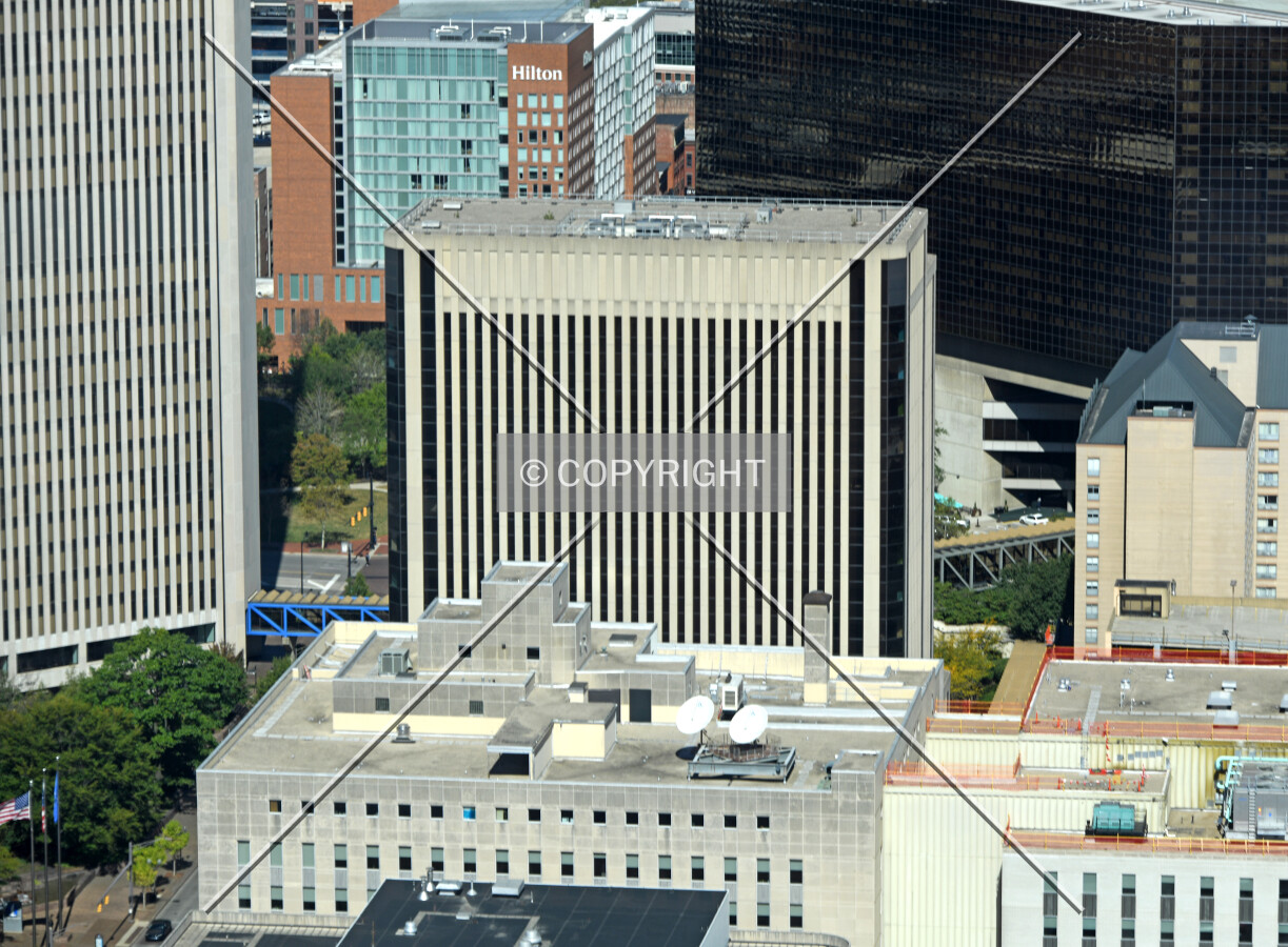 View from the southeast