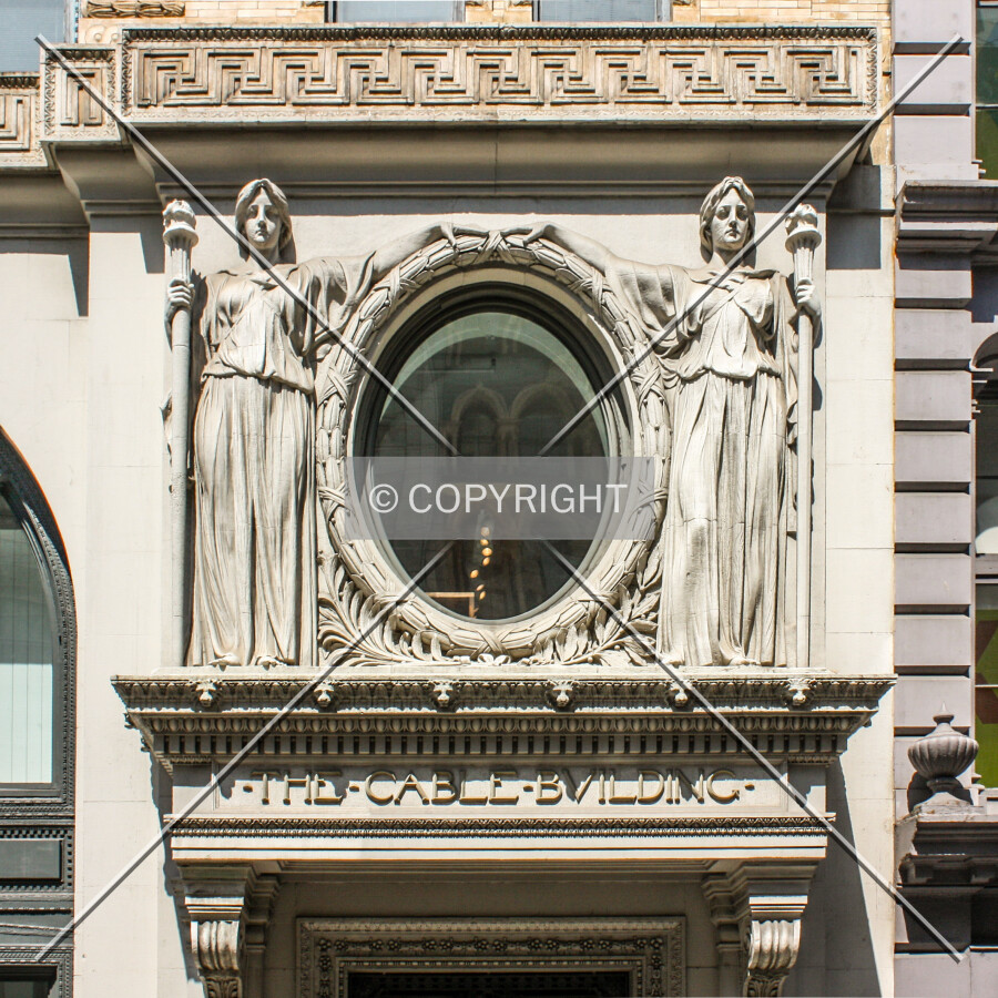East facade detail; April 25, 2014