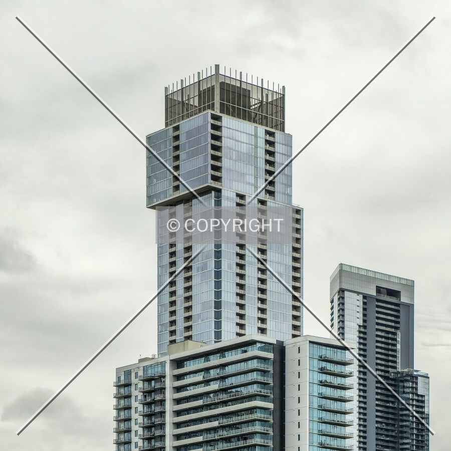Upper floors from the southwest, Tuesday, April 23, 2024