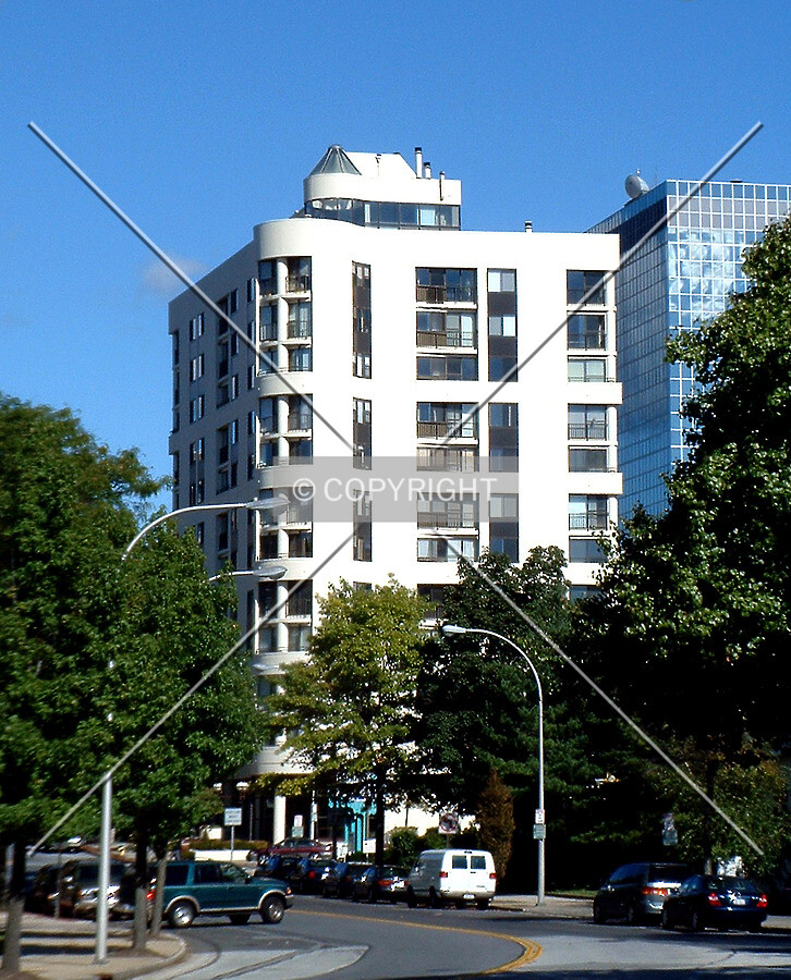 View from the west along Water Street