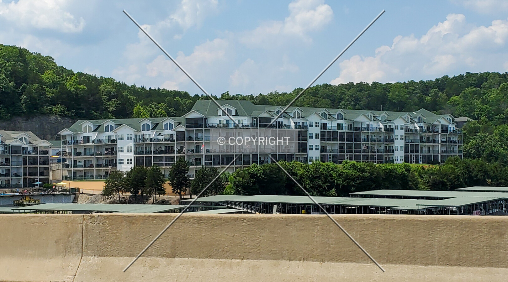 Southeast view; July 5, 2020