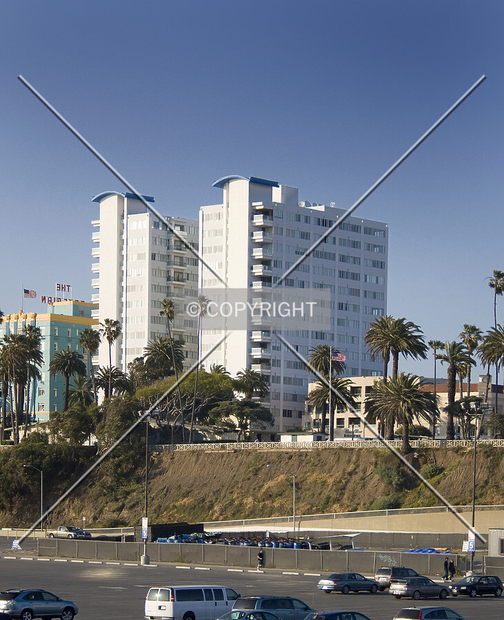 South view, from the Santa Monica Pier