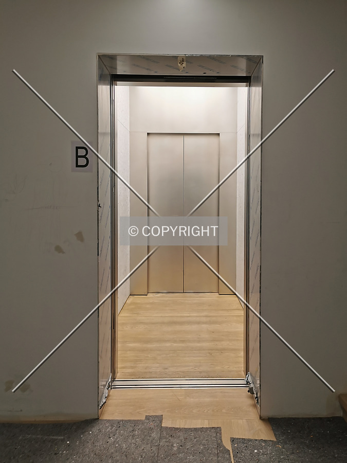 Inside a Schindler elevator