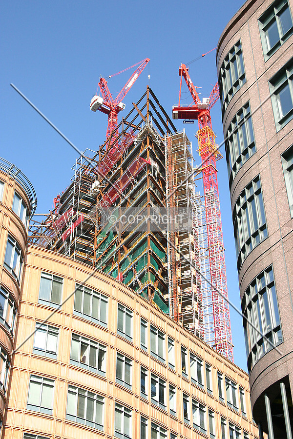 Rising above Appold Street