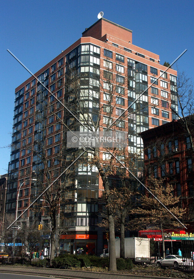 View form the southwest across Broadway