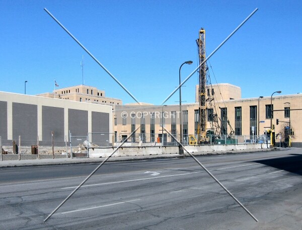 View to the north across 3rd Avenue South