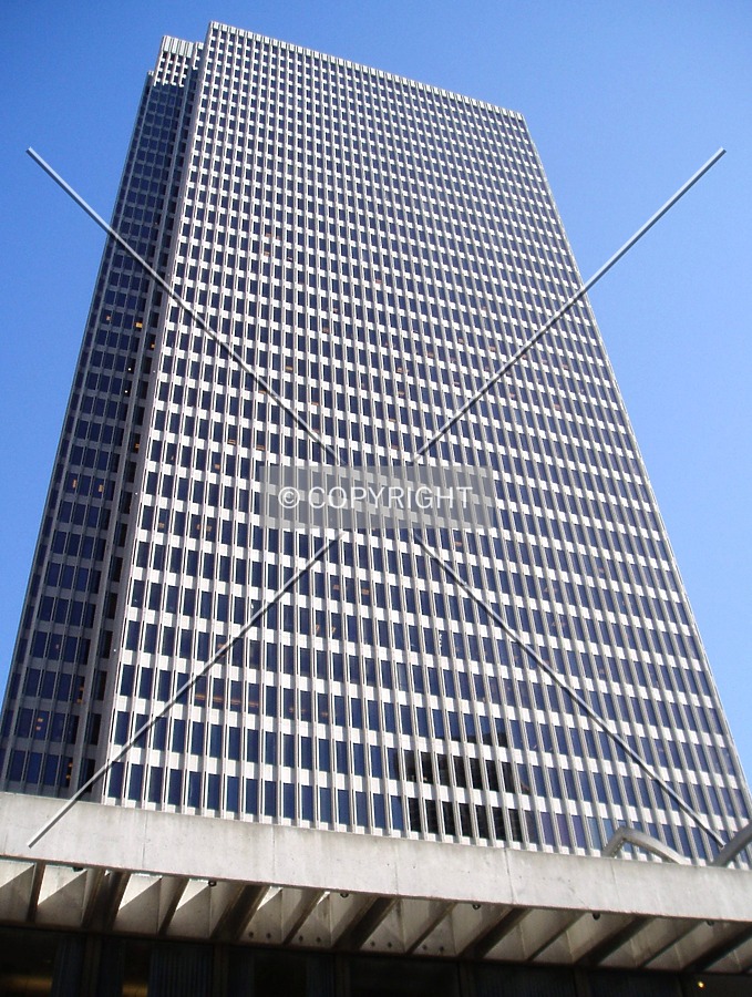 From the south at the eastern end of Sacramento Street