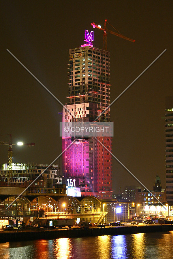 View from Erasmusbrug