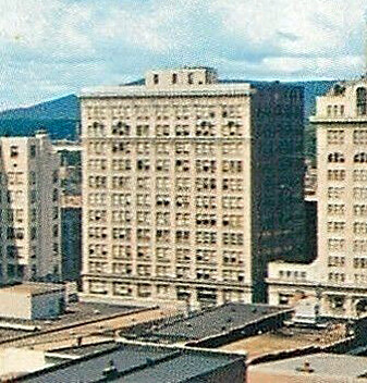 Vintage view from the northeast
