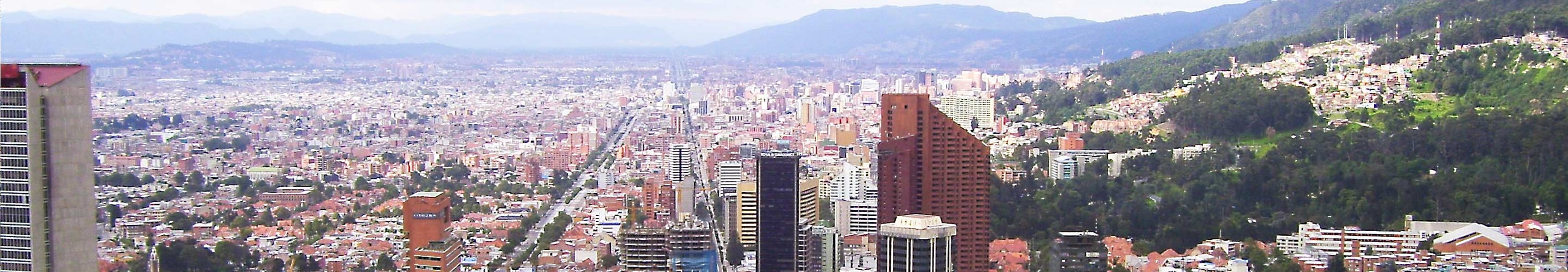 Panorama of Bogotá D.C.