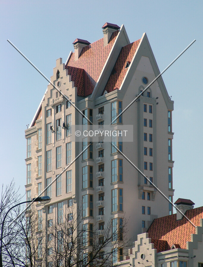 The east tower