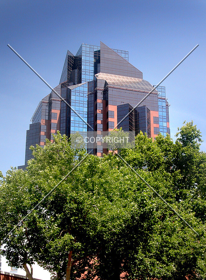 Top of the tower from the south
