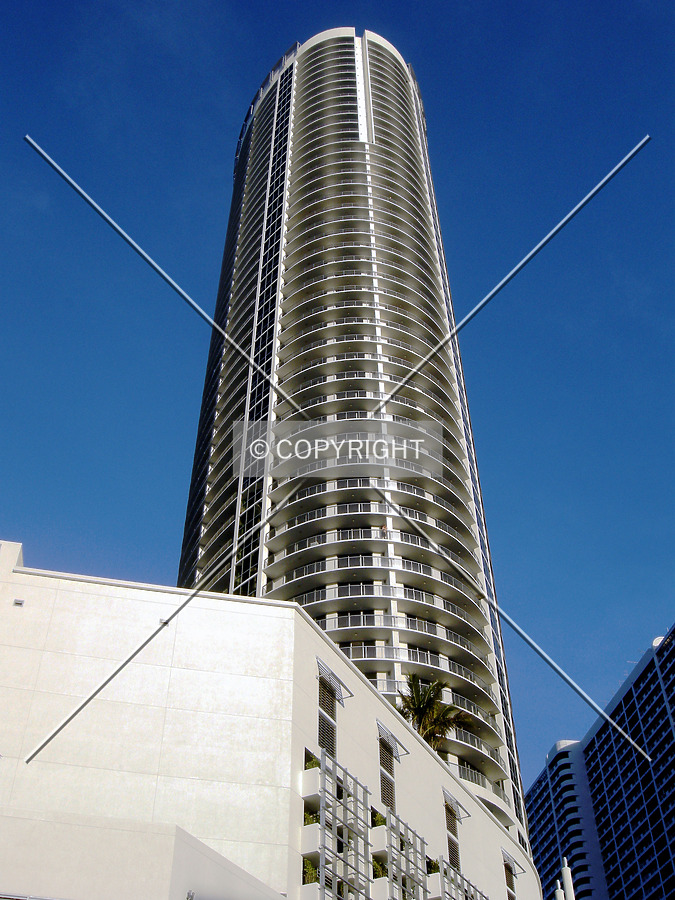 Looking up from the northwest