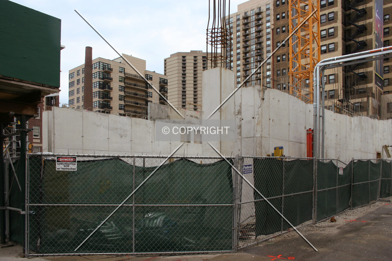 Southwest corner