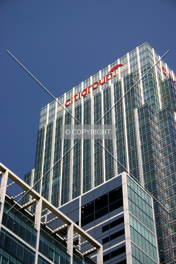 The top and Citigroup logo