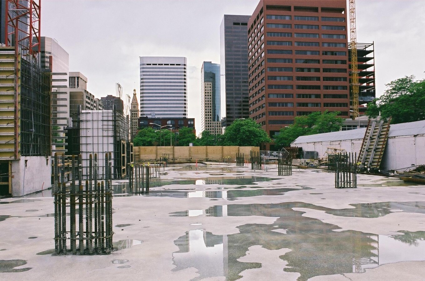 View to the south