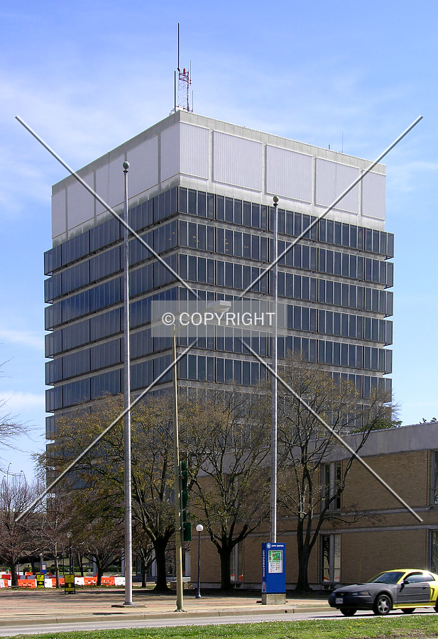 From across St. Paul's Boulevard to the northwest