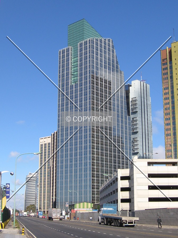 View from Madero Avenue, to southwest